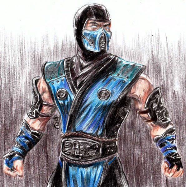 Рисунки мортал комбат саб Зиро