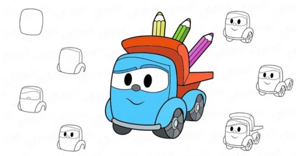 Мультик Грузовичок Лева