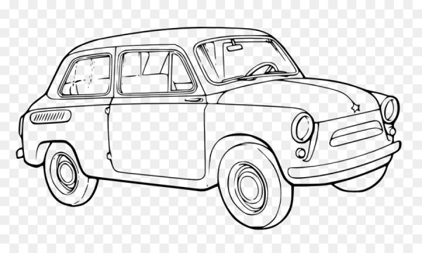 Запорожец ЗАЗ 965 рисунок