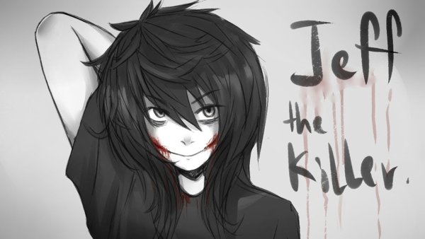 Джефф убийца аниме раскраска