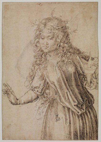 Альбрехт Дюрер автопортрет 1493