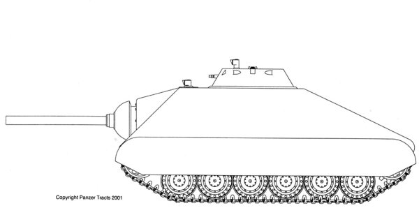 Чертёж танка е 25