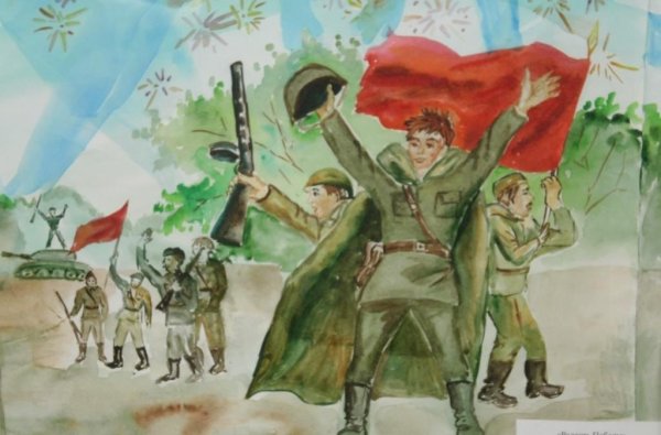 Военный подвиг рисунок