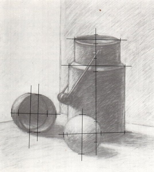 Бидон Академический рисунок