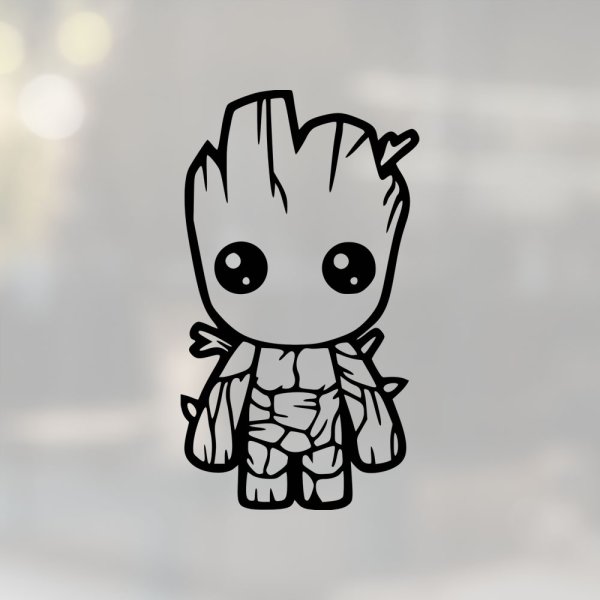 Маленький Грут эскиз