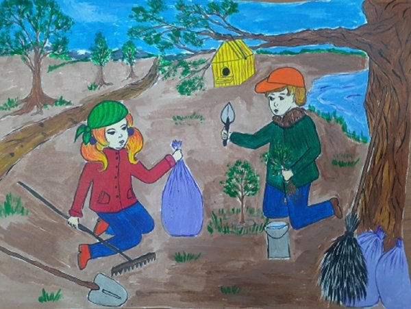 Дети против мусора