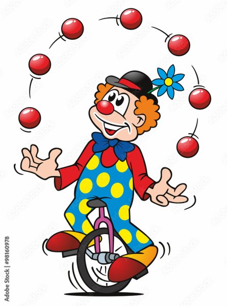 Обезьянка жонглер