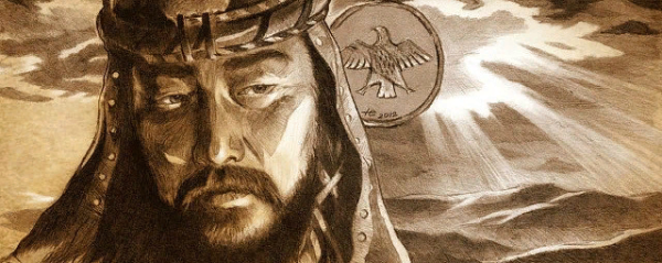 Хан Батый рисунок карандашом