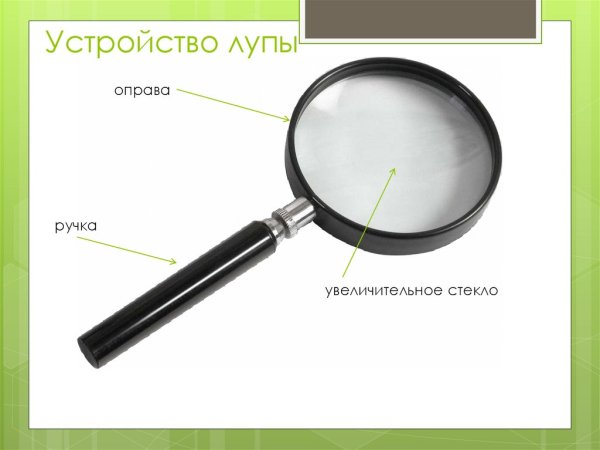 Строение увеличительных приборов