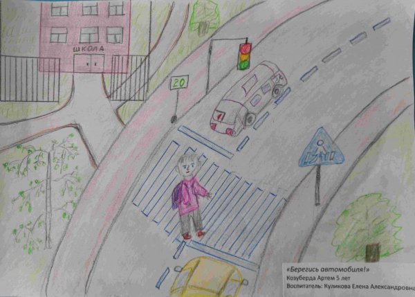 Правило дорожного движения рисунки