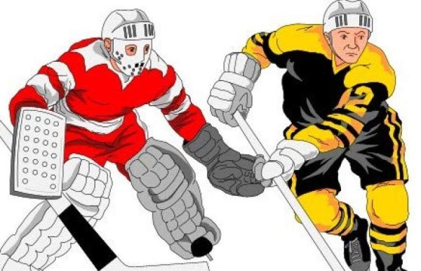 Хоккейные иллюстрации