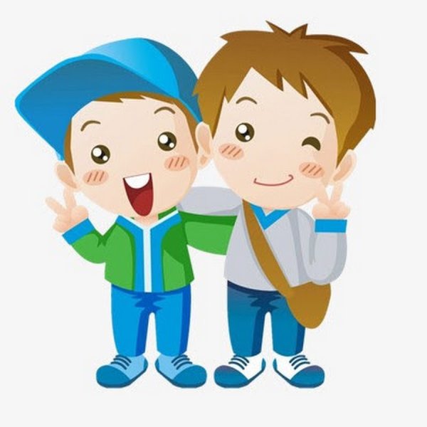 Два мальчика рисунок