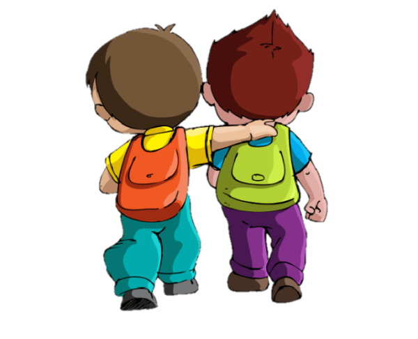 Два мальчика рисунок