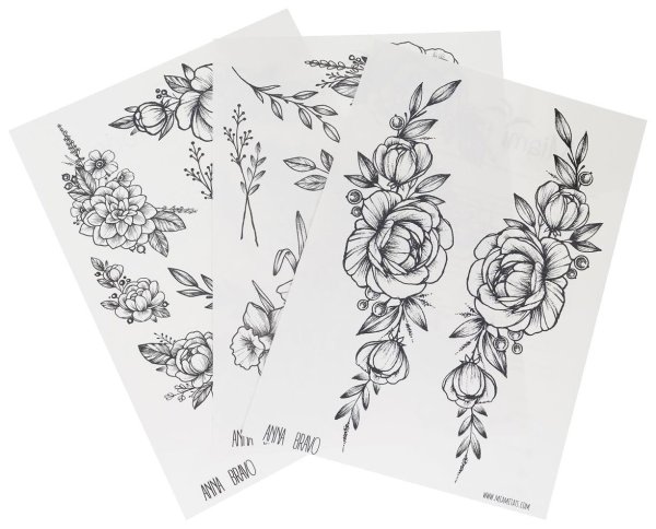 Переводные тату