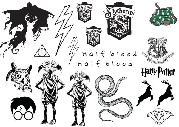 Печать временных тату