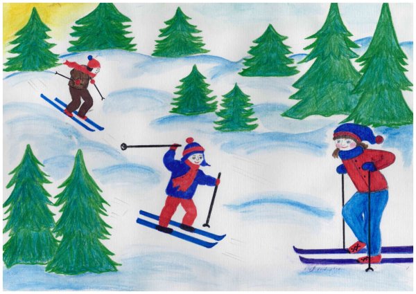 Зимние игры картинки для детей