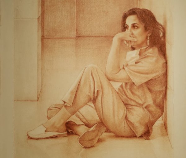 Микеланджело сангина