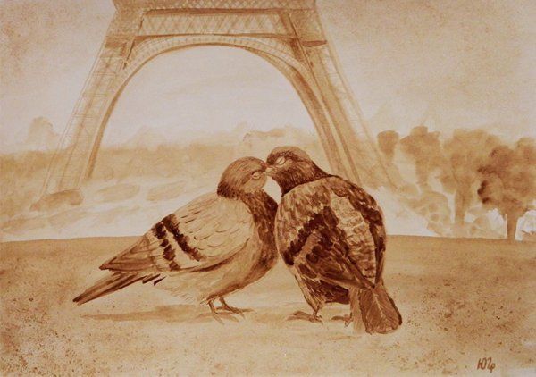 Портрет сангиной Академия Репина