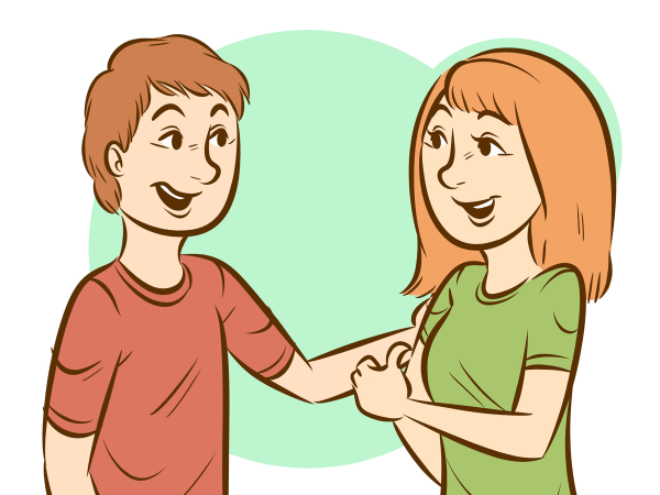 Общение на прозрачном фоне