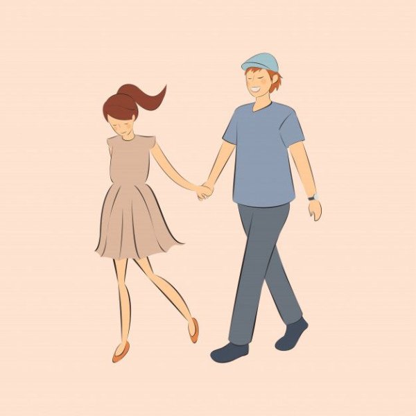 Разговор человек мультяшный