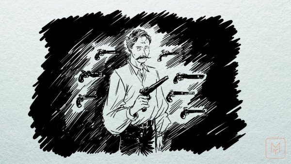 Иллюстрация к повести выстрел