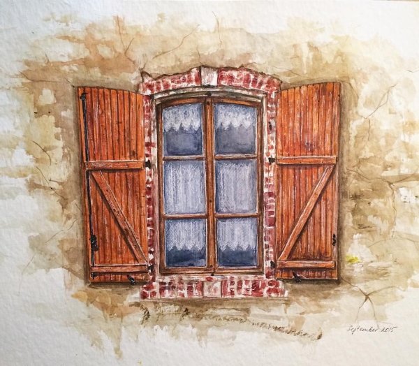 Окно раскраска