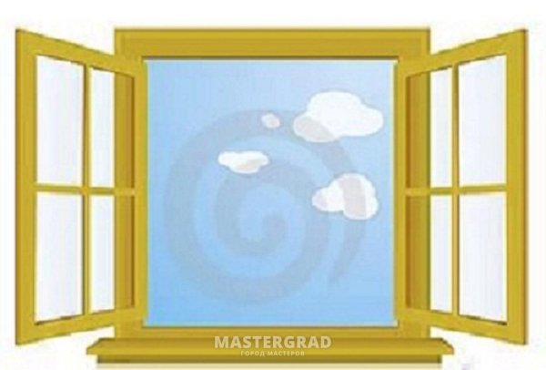 Рисование окна с наличниками