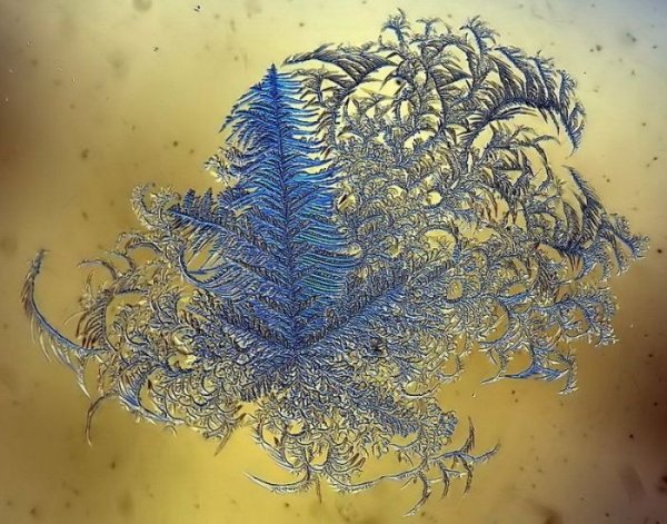 Узоры на окне