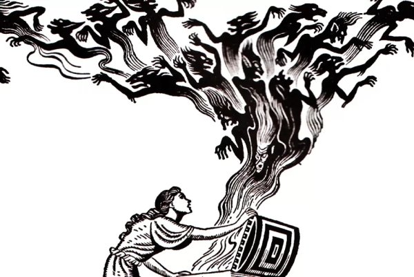 Ящик Пандоры иллюстрация