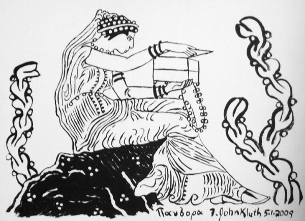 Ящик Пандоры рисунок