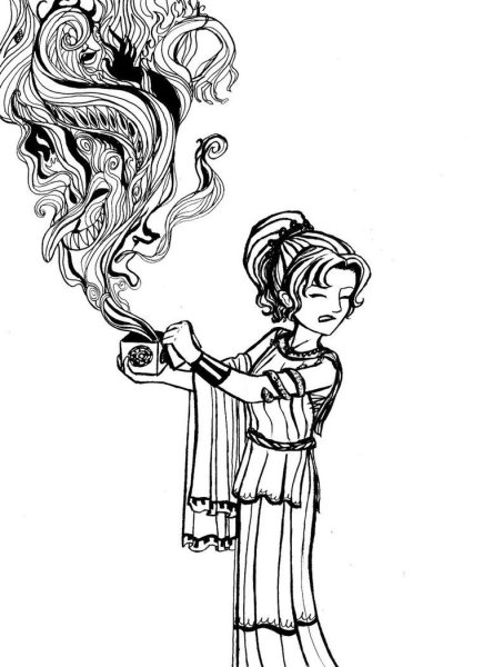 Пандора богиня древней Греции