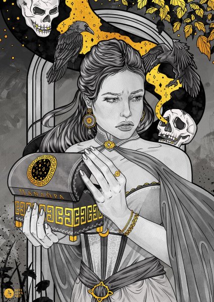 Пандора с ларцом