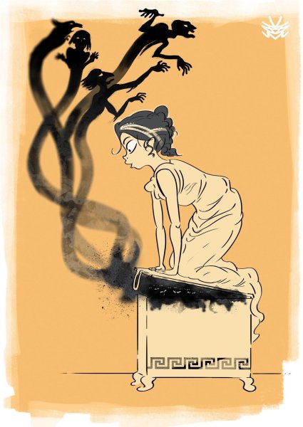 Пандора древнегреческая мифология