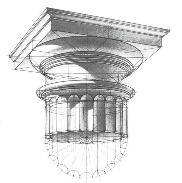 Дорическая Капитель в МАРХИ