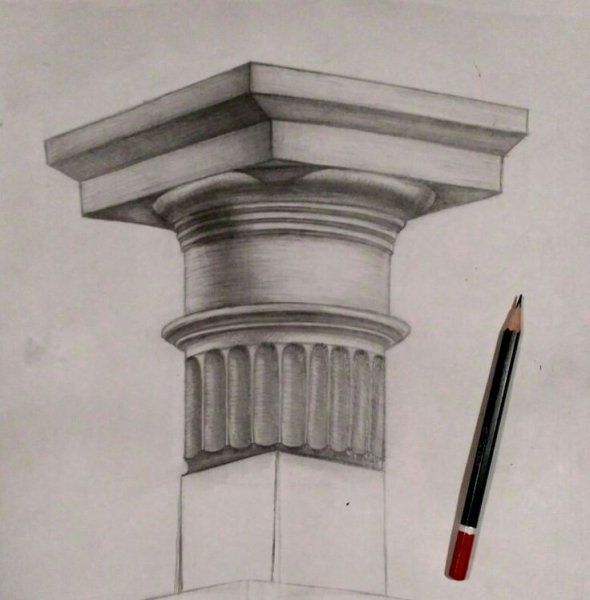 Дорическая Капитель построение