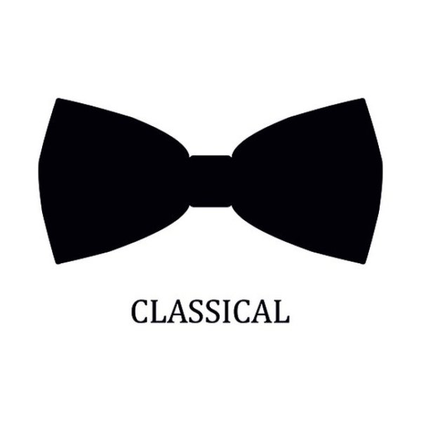 Бабочка мужская силуэт