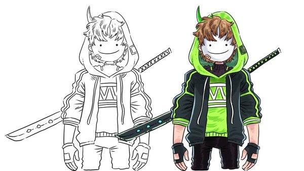 Раскраска Дрима