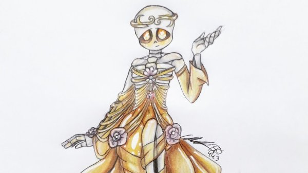 Дрим Санс в платье