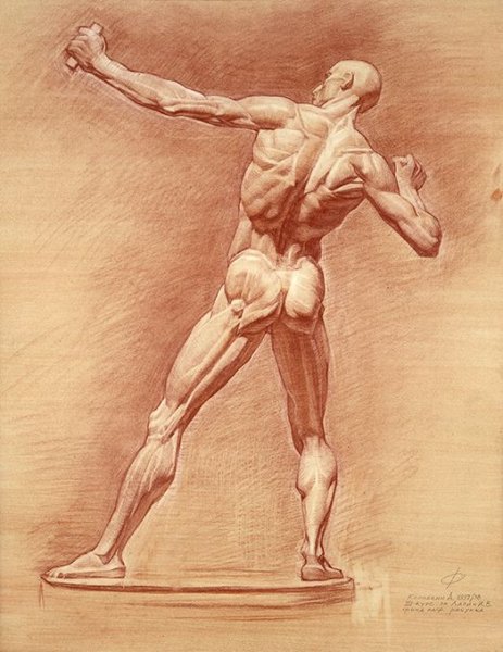 Рисование головы Гудона