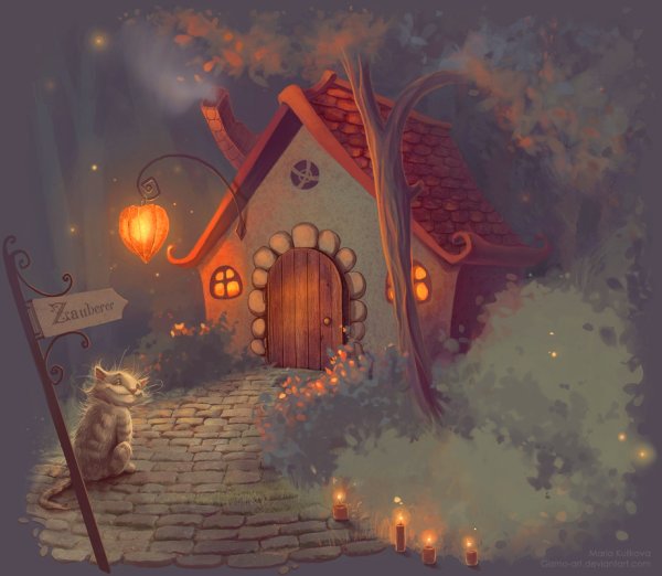 Волшебный сказочный домик