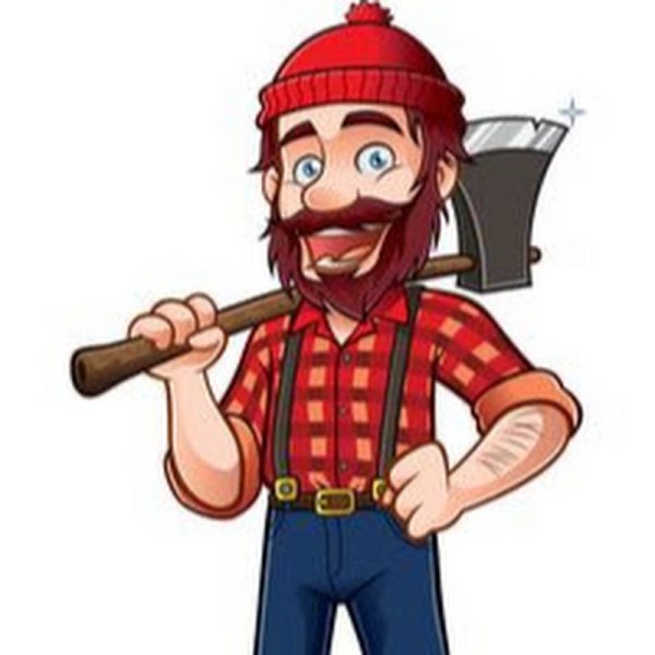 Лесоруб мультяшный