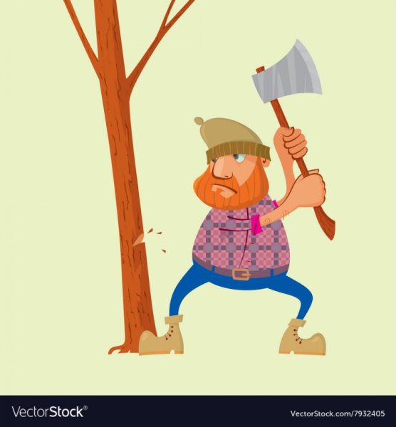 Канадский лесоруб арты