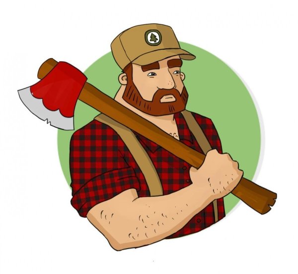 Мультяшные дровосеки