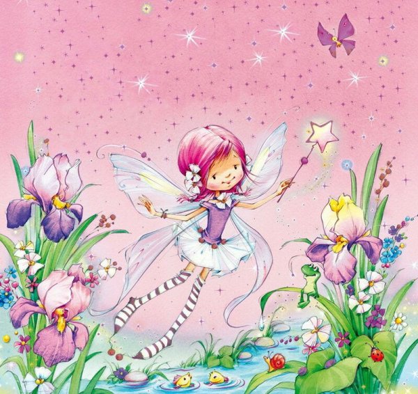 Эммануэль Колин иллюстрации феечки