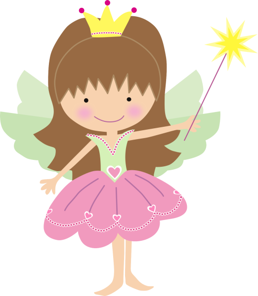 Рисуночки розовая Фея