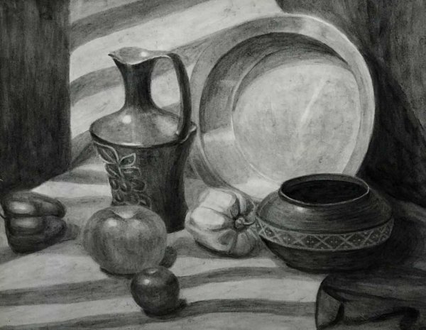 Натюрморт соусом