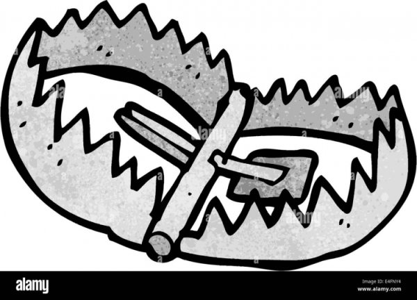 Капкан мультяшный