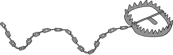 Капкан мультяшный