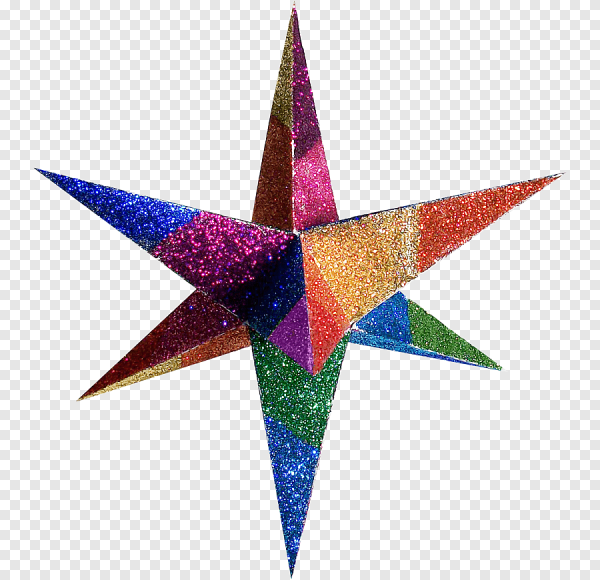 Рисование объёмной звезды