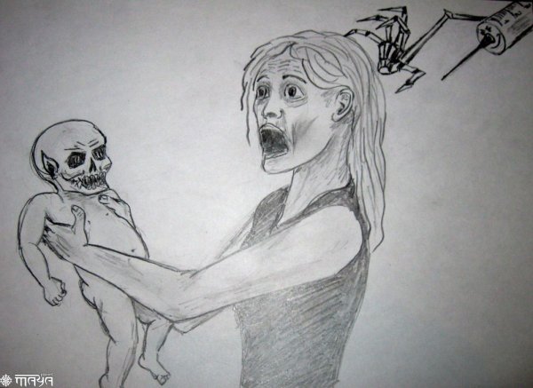 Рисунки наркозависимых